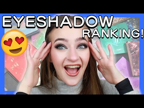 RANKING EVERY EYESHADOW