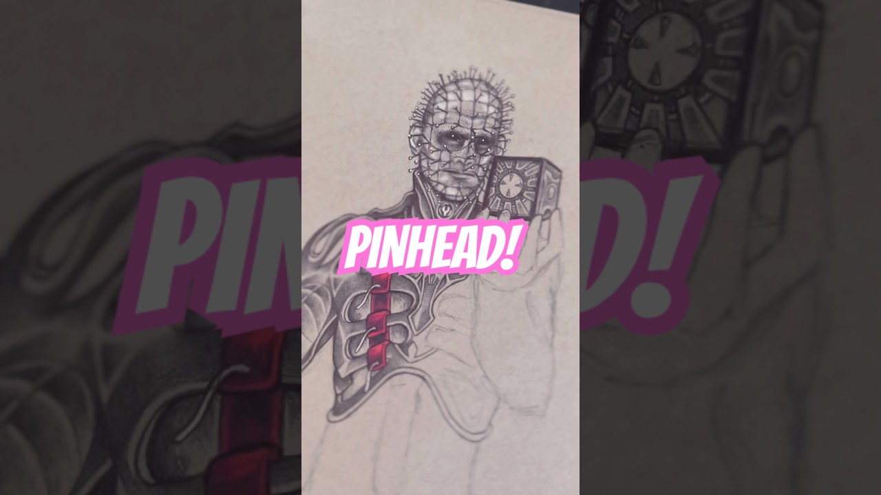 😈 HELLRAISER! LIVE spooky season drawing! 