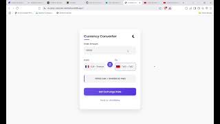 Currency Converter | HTML, CSS, JavaScript