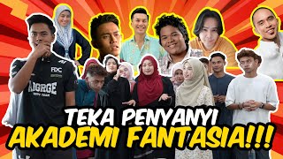 TEKA PENYANYI AKADEMI FANTASIA !!! BOSS JADI HOST SEMUA BEHAVE...