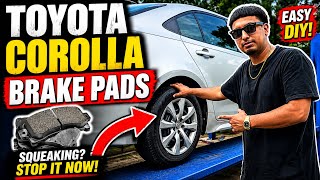 Toyota Corolla Brake Pads Replacement (STOP Squeaking NOW!)