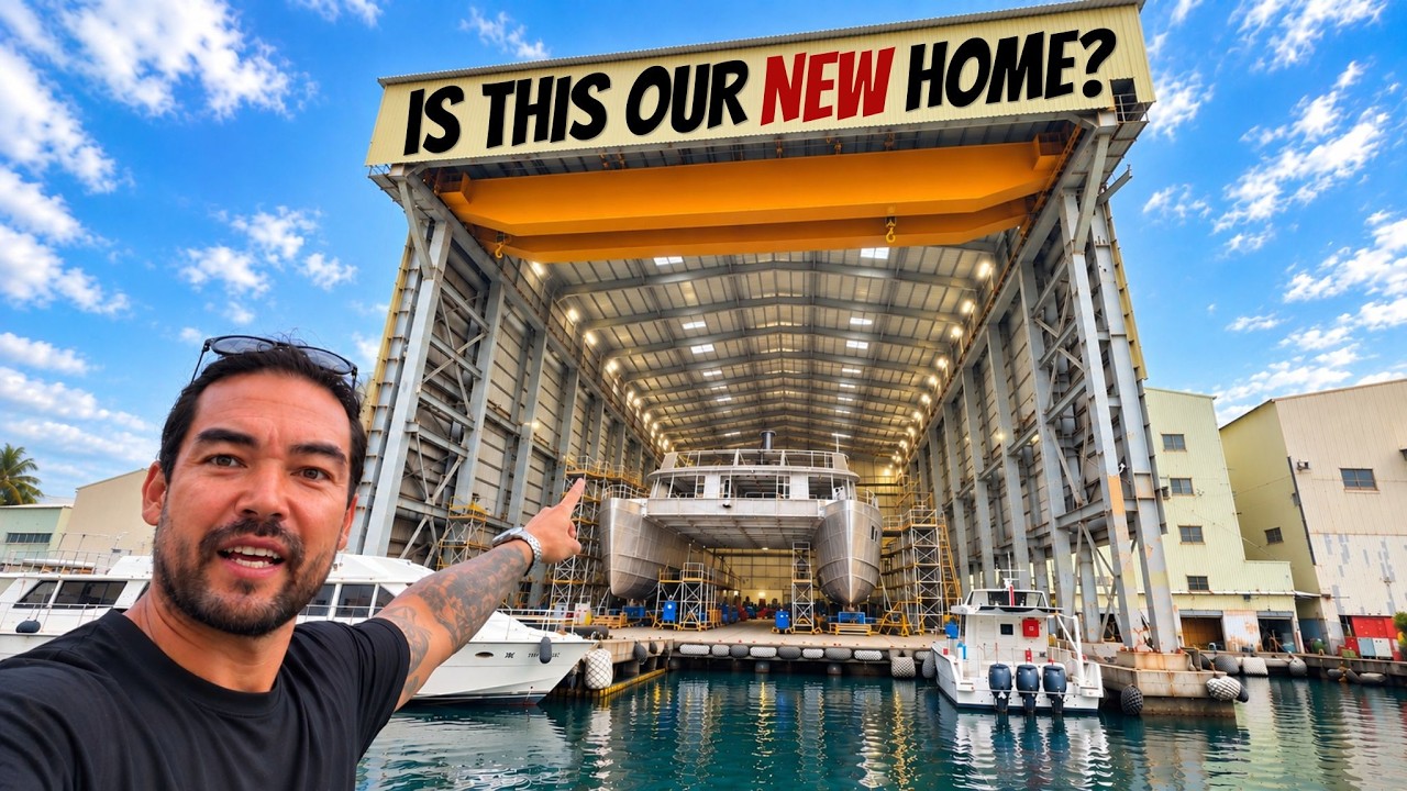 ⁣Should We Build our Aluminum Catamaran in TAIWAN? - (Episode 382)
