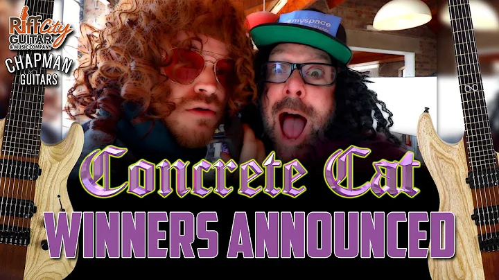 Concrete Cat - Winners & Runners up