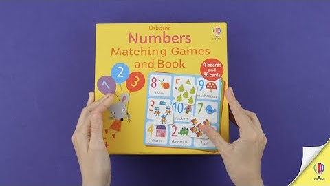 Numbers Matching Games and Book
