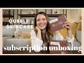 Unboxing a CUSTOM Organic Skincare Subscription Box - Oubble Unboxing