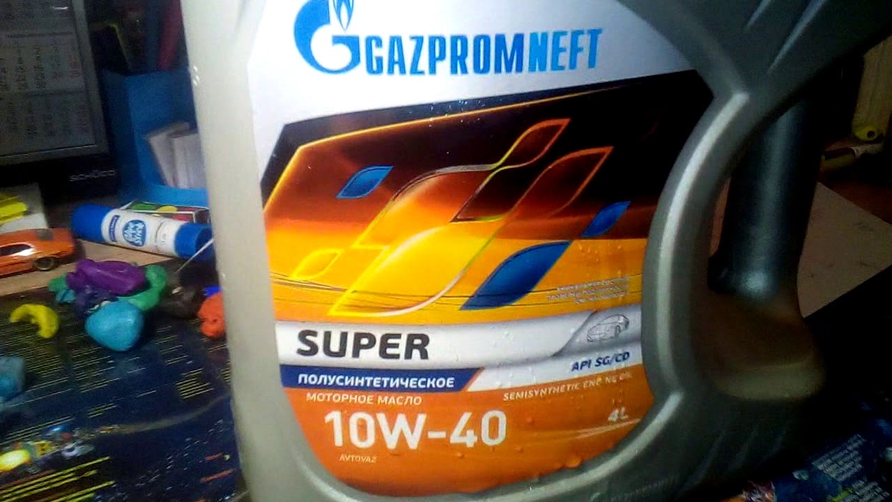 Моторное масло Газпромнефть 10w40 купил по акции за 500 рублей