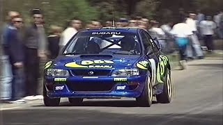 1997 Subaru Impreza WRC test