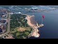 Russian National Anthem Flags Raising Ceremony In Saint Petersburg 