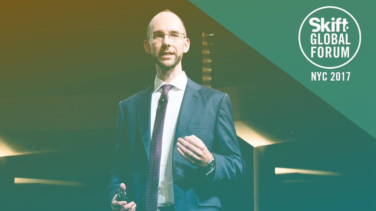 Amadeus Airlines IT Product Marketing Manager Mike Robinson at Skift Global Forum 2017