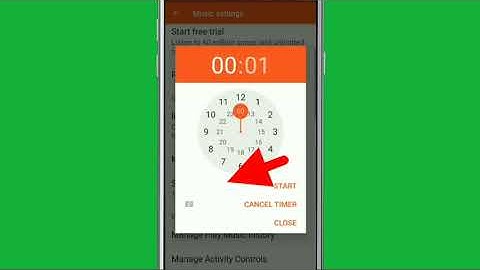 How To Set Sleep Timer Countdown Timer to Pause Your Music in Play Music app