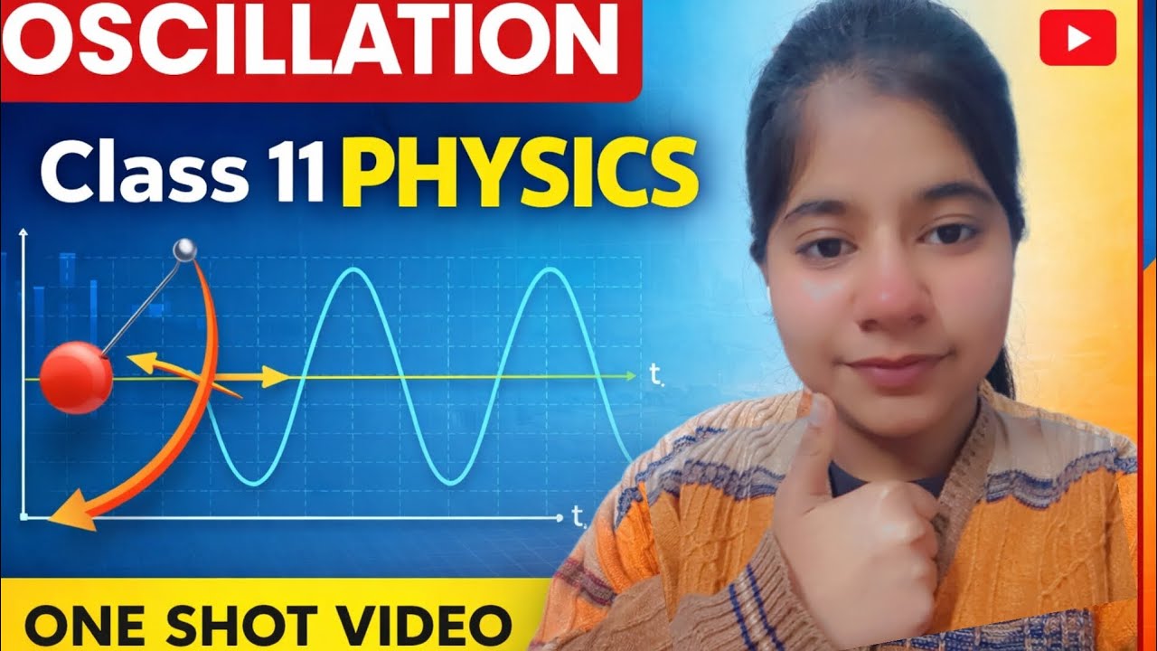 Oscillation One Shot 🔥 | Class 11 Physics Full Chapter |  All derivation 