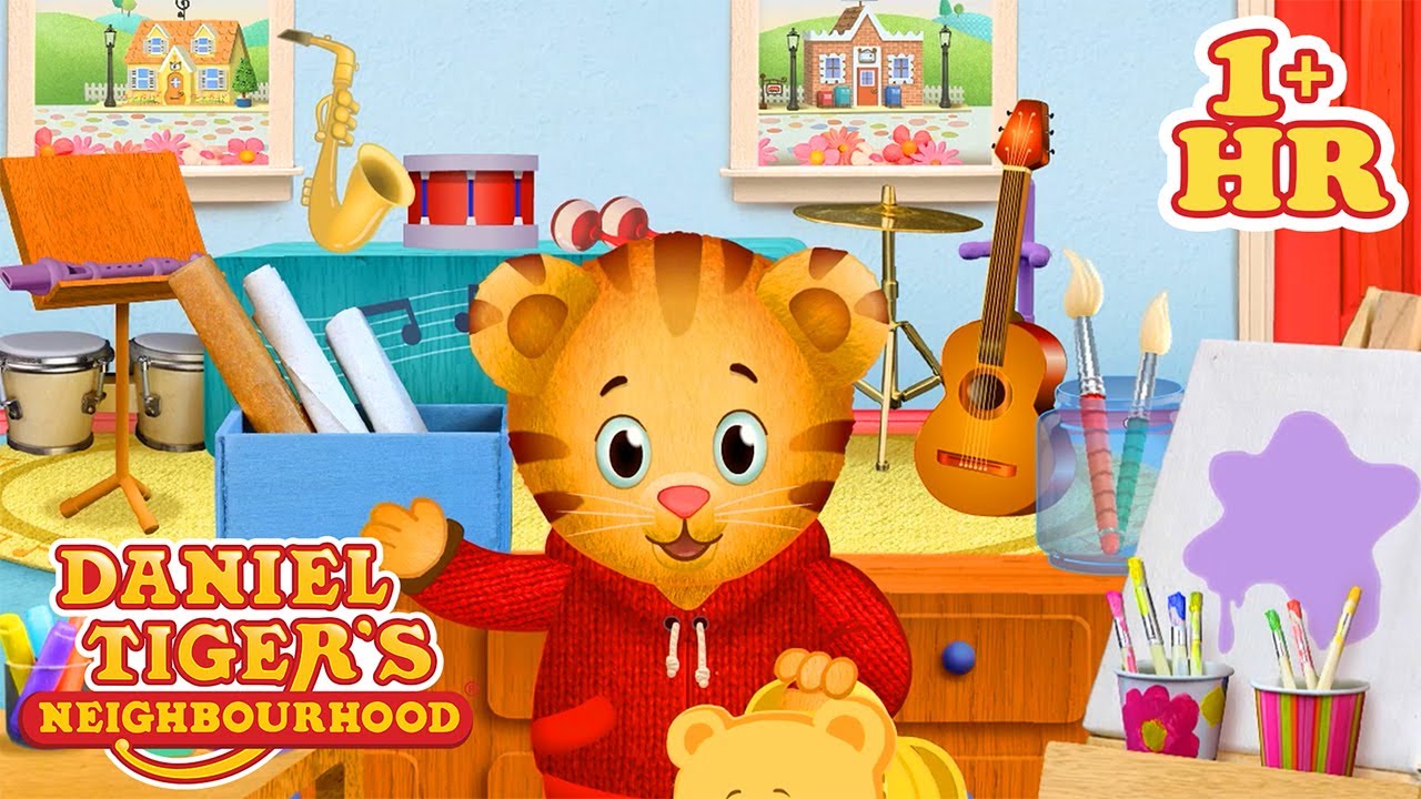 Daniel Visits School | NEW COMPILATION | Daniel Tiger's Neighbourhood ...