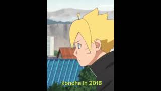 konoha used to be great in the old days #boruto #borutonarutonextgenerations #naruto