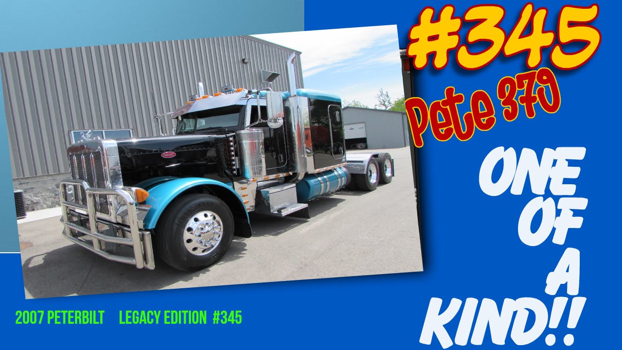 Peterbilt 379 for sale in Michigan Peterbilt 379 Legacy YouTube