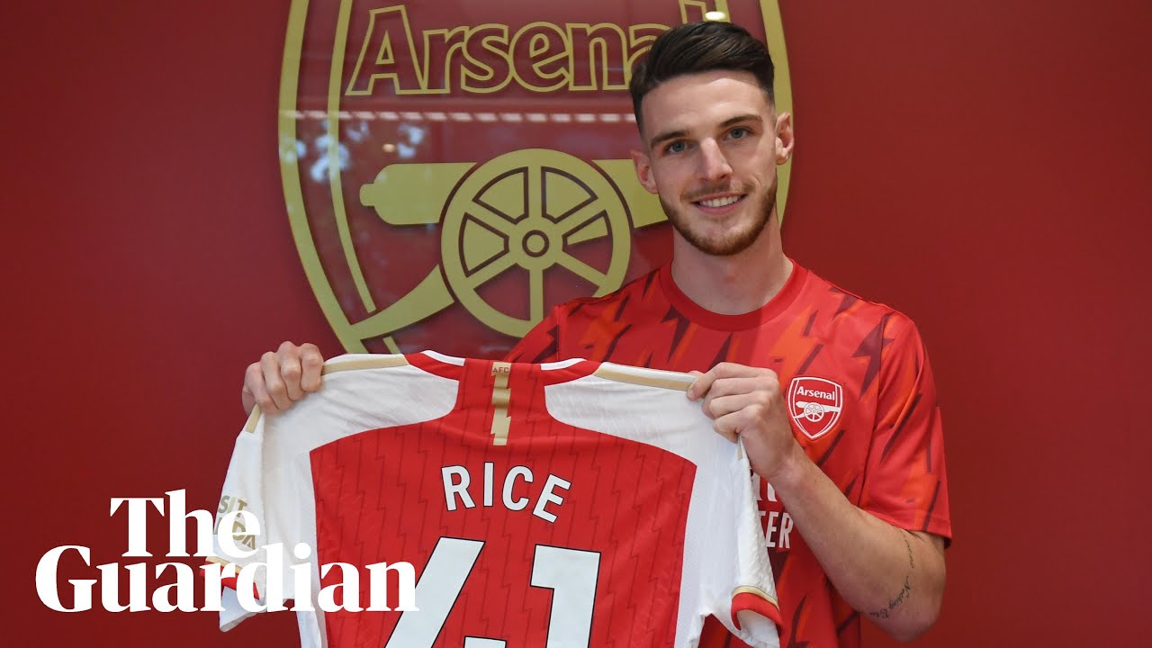 Arsenal confirm Declan Rice signing from West Ham in £105m deal - YouTube