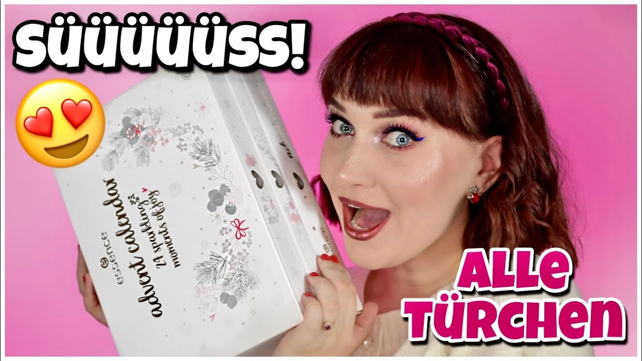 Essence Adventskalender 2021 Unboxing ALLE TÜRCHEN | Wieder soooo süß! 😍 | LikeADaisyInSpring