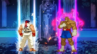 Street Fighter II - RYU VS. SAGAT