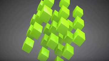 [Tutorial] Color Changing Cubes Rotation in Cinema 4D