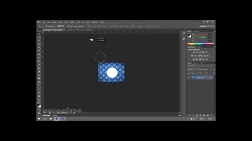 How to create circle button in photoshop cs6