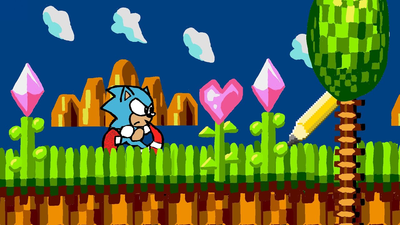 [Drawing for AS2R] Green Hills Zone YouTube