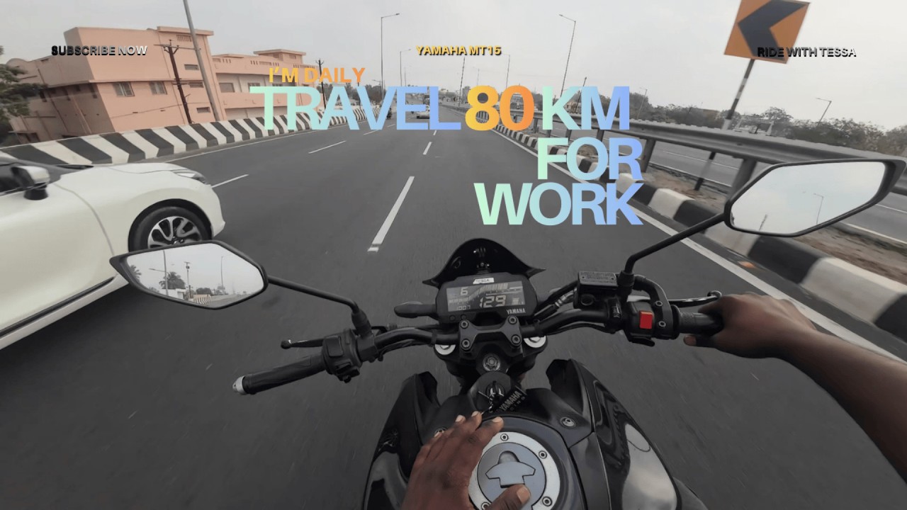 Coimbatore to Gobichettipalayam Ride | Home Automation Work Life 🤐 | Ride With Tessa