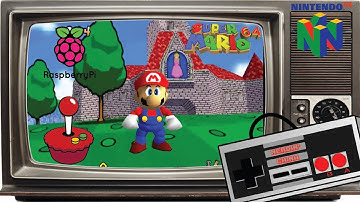 Super Mario 64 HD on Raspberry Pi