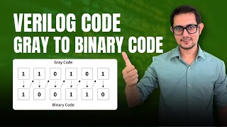 GRAY TO BINARY CODE | VERILOG CODE | FREE Frontend RTL DESIGN COURSE | Download the VLSI FOR ALL App