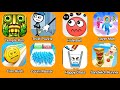 Temple Run, Thief Puzzle,Hide Ball, Layer Man,Cion Rush, Count Master, Happy Glass, Sandwich Runner