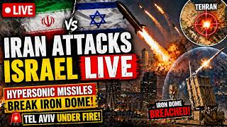 Iran Attacks Israel LIVE | Iran’s Hypersonic Missiles Break Israel’s Iron Dome | Tel Aviv | Tehran