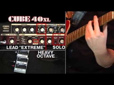 CUBE XL Series Guitar Amplifiers CUBE 40XL amp; CUBE 80XL 1 - YouTube