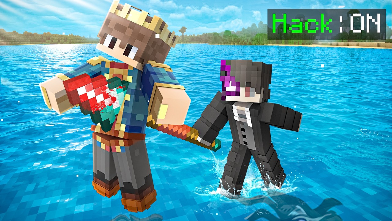 I Secretly Hacked on a YouTubers Only Minecraft SMP..!
