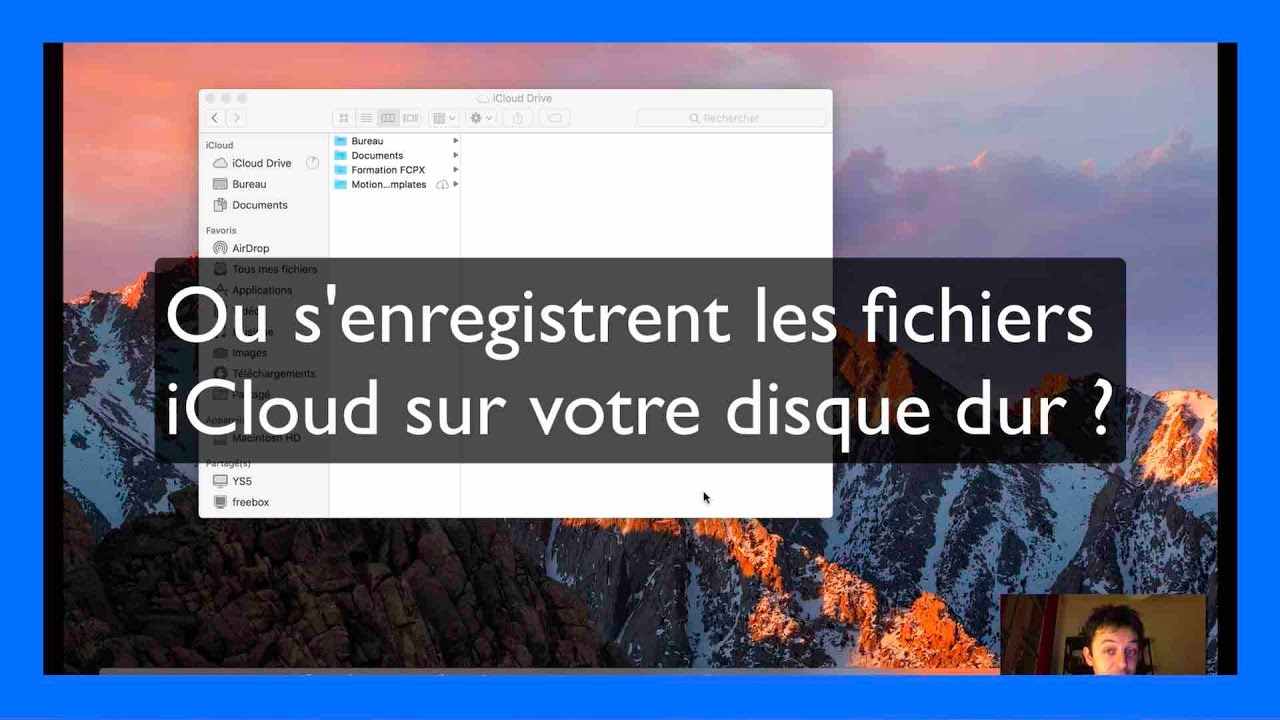 Ou s'enregistrent les fichiers icloud sur votre disque dur ? YouTube