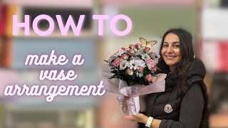 Tutorial  How To Make A Vase Arrangement