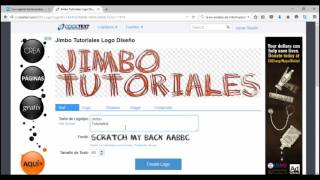 Crea tu logo con Cool Text