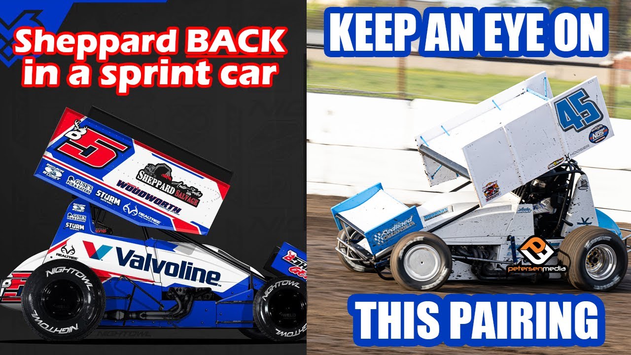 Sheppard to make World of Outlaws debut, Brooks and Wheatley team up