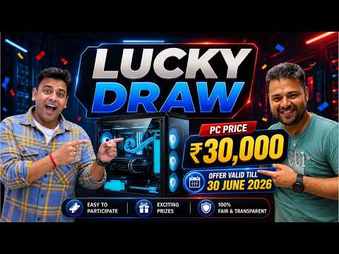 LUCKY DRAW ALERT🚨| Rs-30k To 1 Lakh Full Gaming Pc Setup🎮 | Gaming Pc Wala | Nehru Place
