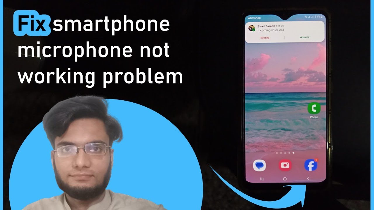 How to fix smartphone microphone not working problem by yourself - DIY ...