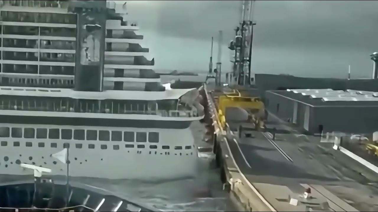 🚨 AIDAPerla Accident at Le Havre | Shocking Incident Caught on Camera