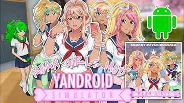 MEAN GIRLS MOD in Yandroid Simulator📱| a yandere simulator android/mobile game mod!