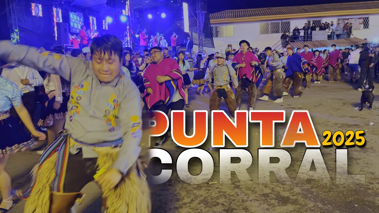 Baile de las comparsas en Punta Corral 2025