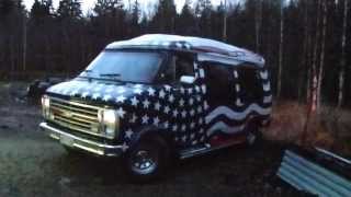 Fuckin Hippies Chevy Van