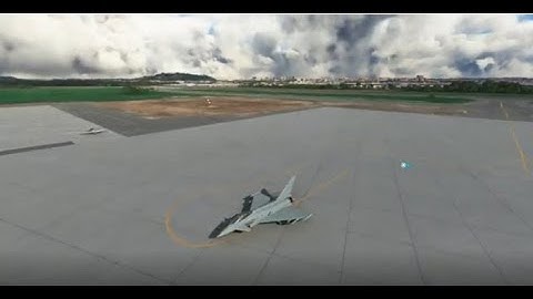 Microsoft Flight Simulator XBOX SERIES X EUROFIGHTER TYPHOON LEBB-LEXJ