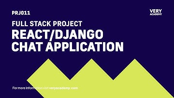 Full Stack React Django DRF | Chat App | Configuring Environment Variables for your Project
