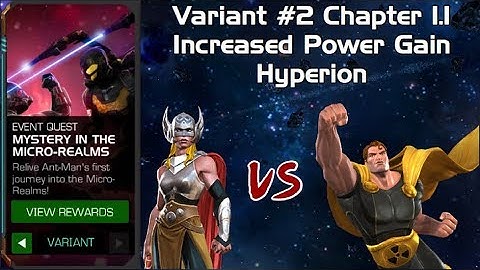 Variant #2 Chapter 1.1 Increased Power Gain Hyperion take down with Jane Foster