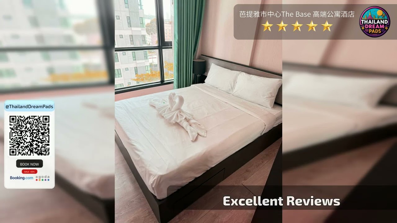 芭提雅市中心The Base 高端公寓酒店 - This Hotel Has It All | Pattaya, Thailand🏩