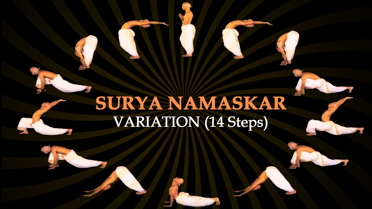 Surya Namaskar Yoga Counting Surya Namaskar Yoga Counting