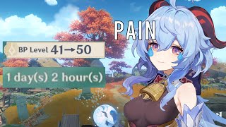 How a LAZY Genshin Player SPEEDRUN the Battle Pass