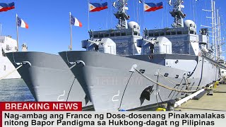 Nag ambag ang France ng Dose dosenang Pinakamalakas nitong Bapor Pandigma sa Hukbong dagat ng Pilips