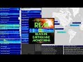 Live Earthquake Monitoring around the World