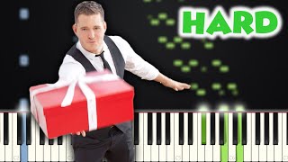 Video thumbnail of "It's Beginning To Look A Lot Like Christmas - Michael Buble | HARD PIANO TUTORIAL + SHEET MUSIC"